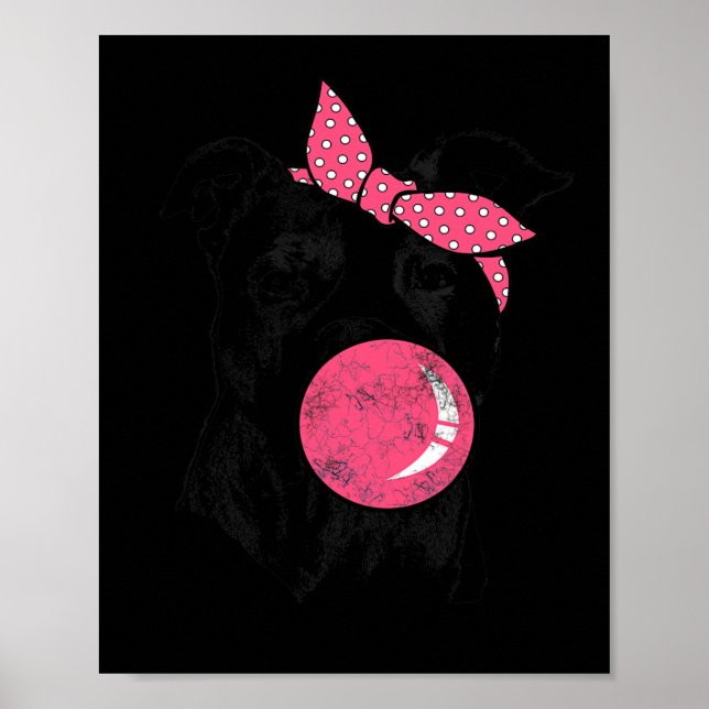 Póster Bulldog inglés (Frente)