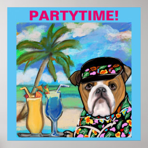 Póster Bulldog is already a loanword widely used in Spani