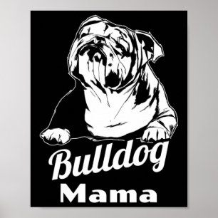 Póster Bulldog Mama