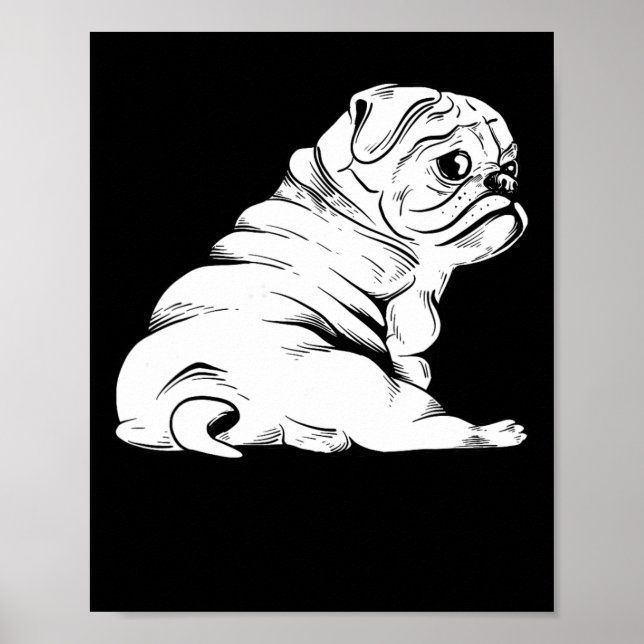 Póster Bulldog - Perro Perro Perro Perro Dueño de Cachorr (Frente)