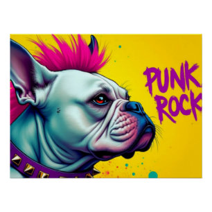 Póster BULLDOG ROCK-punk