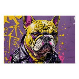 Póster BULLDOG ROCK punk 10