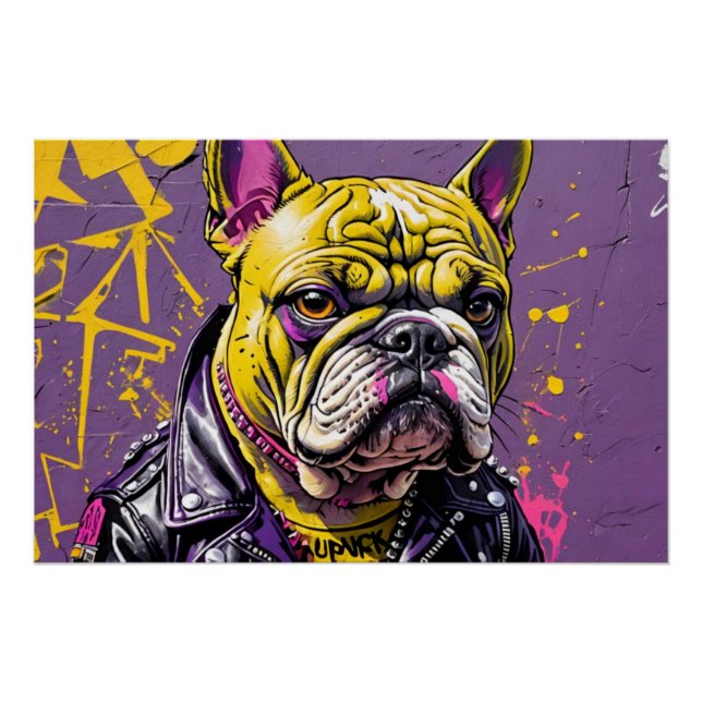 Póster BULLDOG ROCK punk 10 (Anverso)