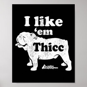 Póster Bulldog superior