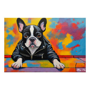 Póster Bulldog UNFRANCÉS SALVAJE 3