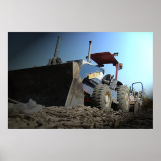 Póster Bulldozer