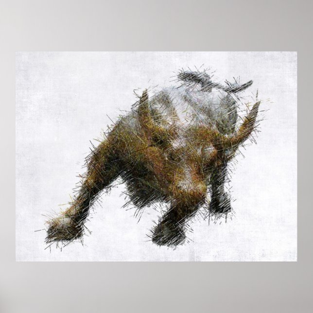 Póster BULLISH en los mercados (Frente)