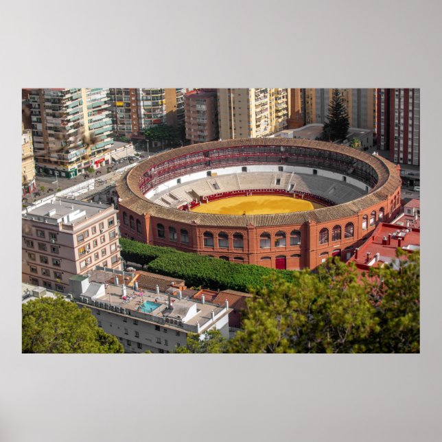Póster Bullring of La Malagueta (Frente)