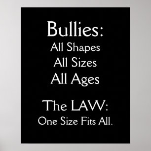 Póster Bullying - SRF