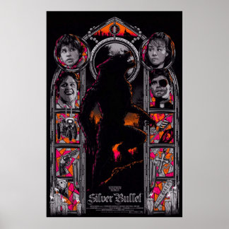 Póster Bulto plateado