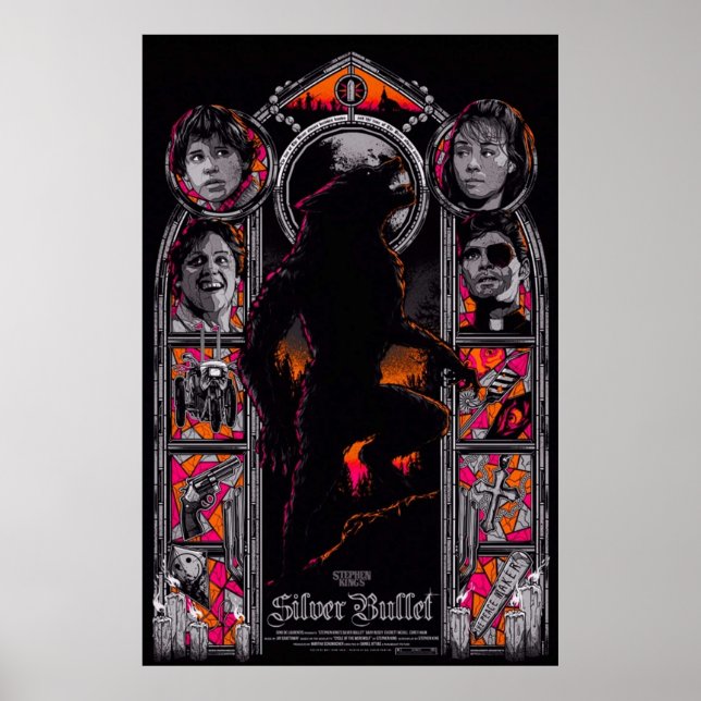 Póster Bulto plateado (Frente)