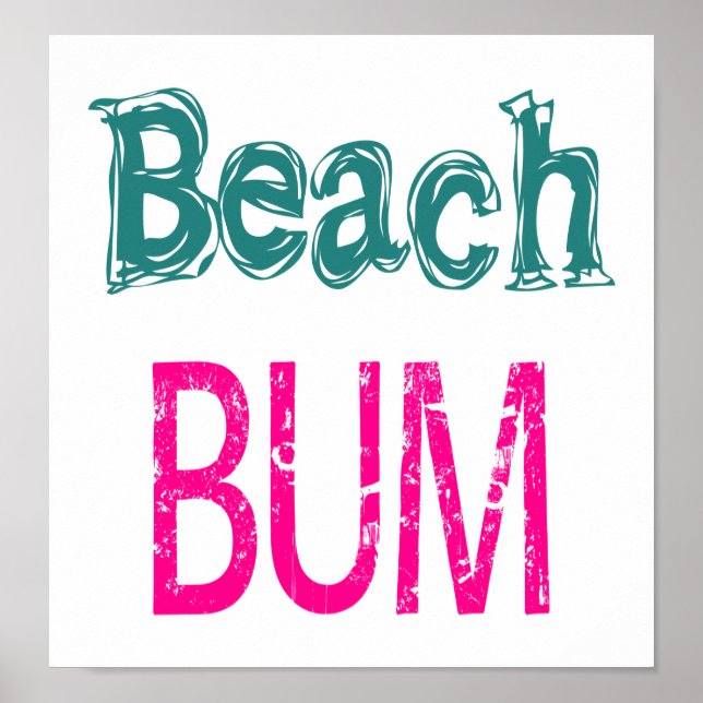 Póster Bum de playa (Frente)