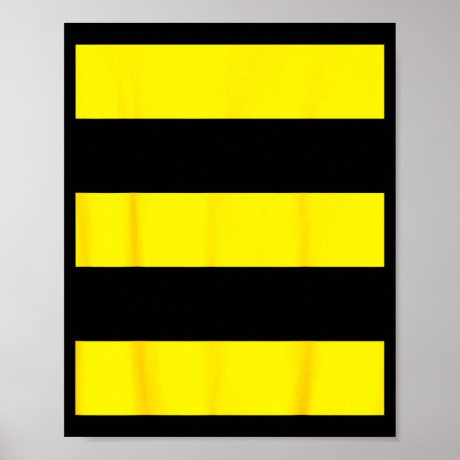 Póster Bumblebee Costume Shirt Great Halloween Christmas  (Frente)