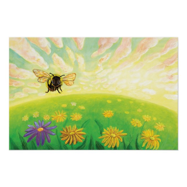 Póster Bumblebee en la guardería Horizon (Anverso)