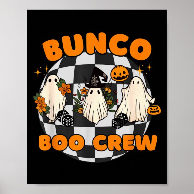 Póster Bunco Boo Crew Bunco Halloween Dice  (Frente)