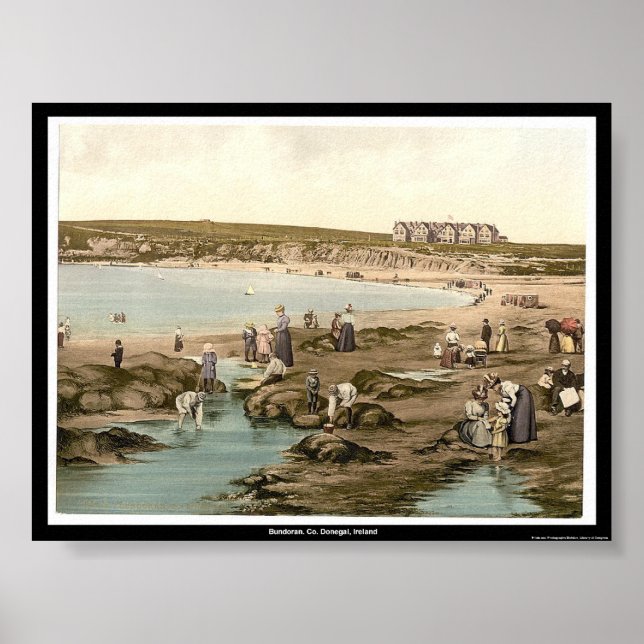 Póster Bundoran. Co. Donegal (Irlanda) (Frente)