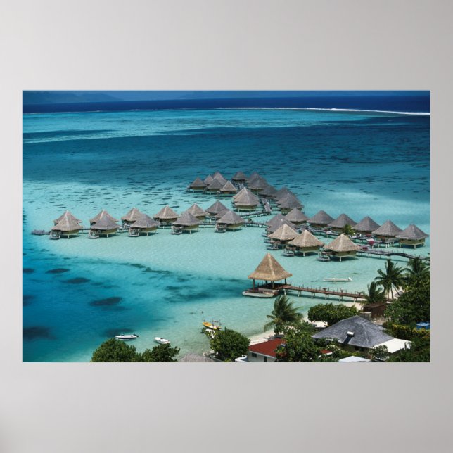 Póster Bunglows of Beachcomber Hotel (Frente)