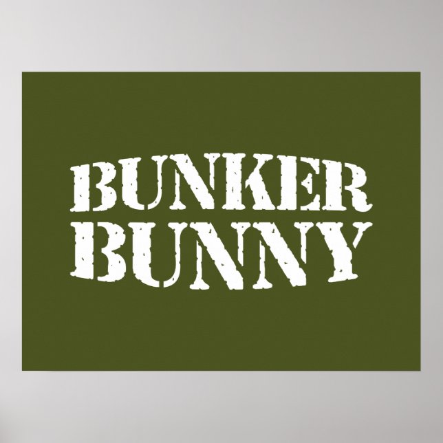 PÓSTER BUNKER BUNNY (Frente)