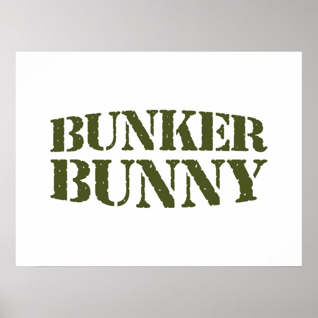 PÓSTER BUNKER BUNNY (Frente)