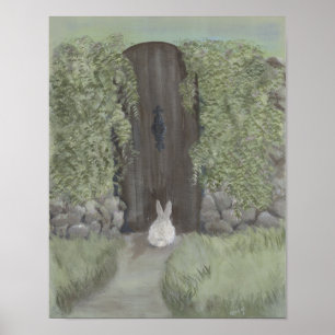 Póster Bunny at the Gate - Imprimir