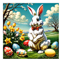 Bunny de Pascua. Conejo de Pascua.