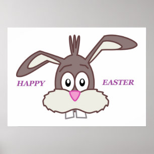 PÓSTER BUNNY "FELIZ ORIENTAL"