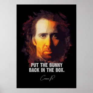 Póster Bunny In The Box Cameron Poe CON AIR
