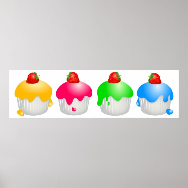 Póster Buns de fresa (Frente)