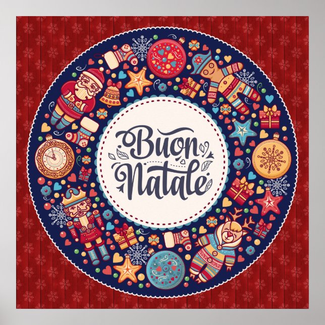 Póster Buon Natale Poster (Frente)