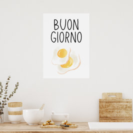 Póster Buongiorno