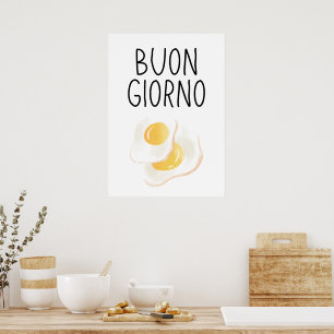 Póster Buongiorno