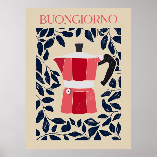 Póster Buongiorno (Frente)