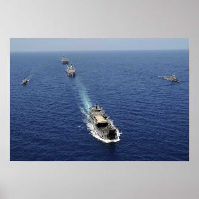 Póster Buques de la Armada de Filipinas (Frente)