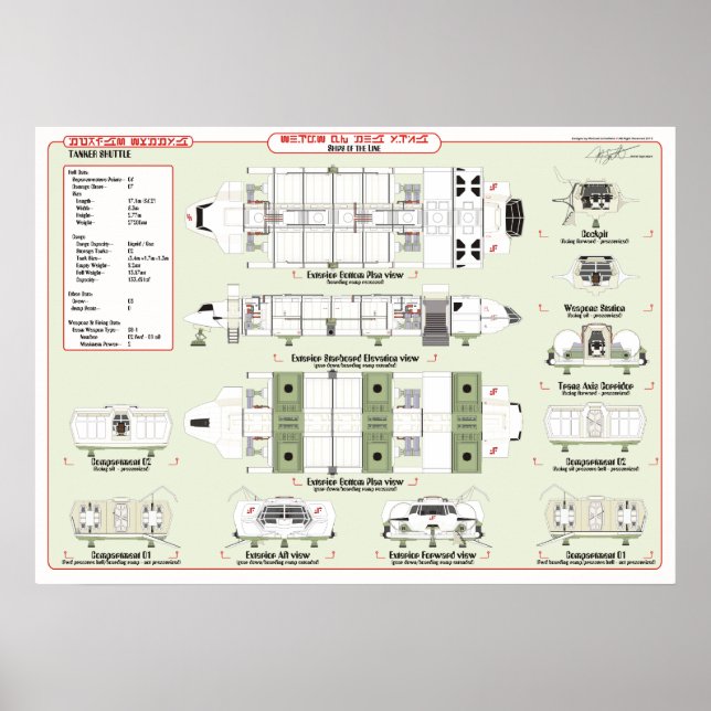 Póster Buques de la Flota Tanker Ref. Gráfico (Frente)