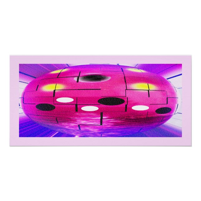 Póster Buques de madre de OVNI (Anverso)