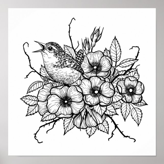 Póster Buquete de Wren (Frente)