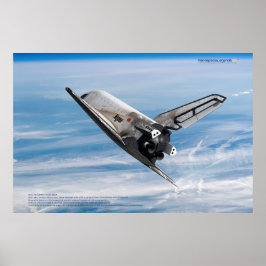 Póster Buran: Legendario Transbordador Espacial Soviético