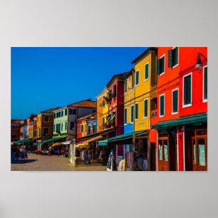 Póster Burano, Poster de Italia