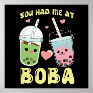 Póster Burbuja Que Me Llevaste En El Té Boba