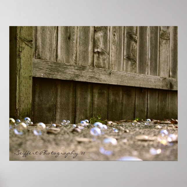 Póster Burbujas (Frente)