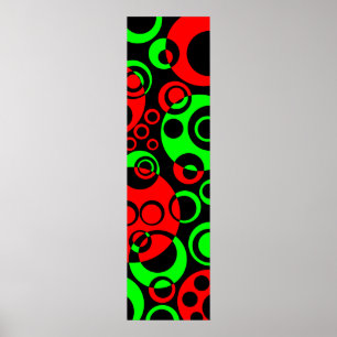 Póster Burbujas abstractas 01