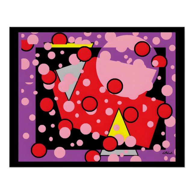 Póster Burbujas arriba (Anverso)