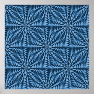 Póster Burbujas azules...