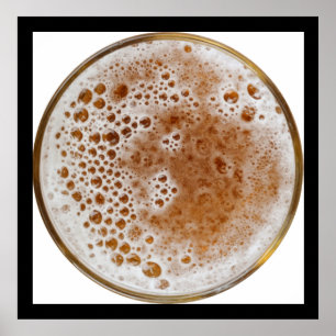PÓSTER BURBUJAS DE CERVEZA