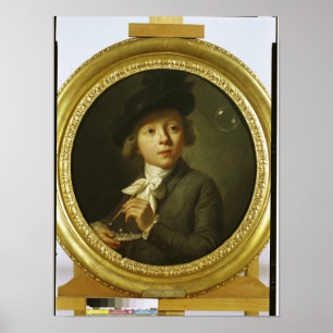 Póster Burbujas de jabón, 1784