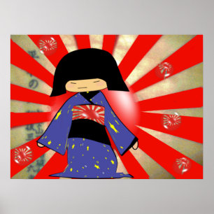 Póster Burbujas japonesas