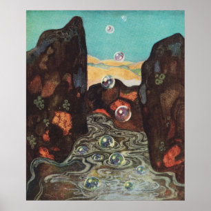 Póster Burbujas milagrosas de Edmund Dulac