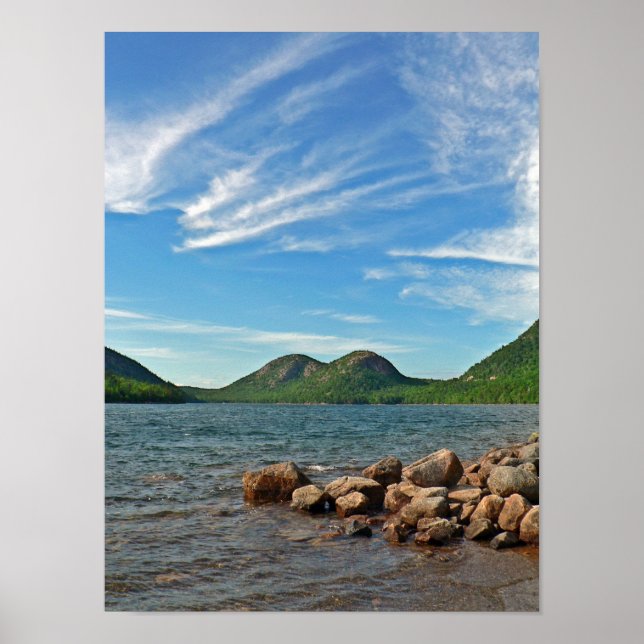Póster Burbujas, Parque Nacional Acadia, Maine (Frente)
