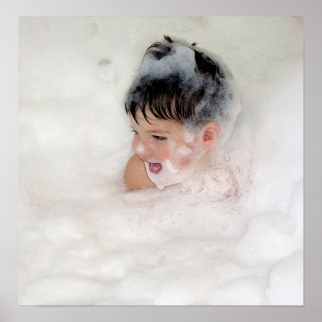 Póster Burbujas por todas partes (Frente)