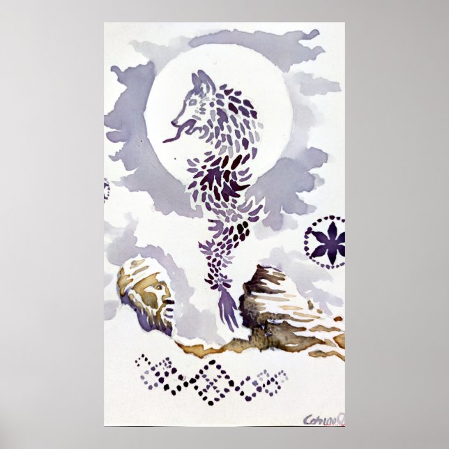 Póster Burebista, el lobo dacio y la Esfinge  (Frente)